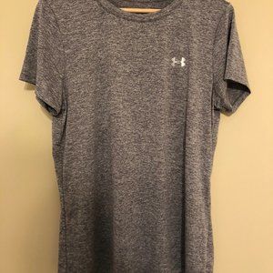 Under Armour Gray Velocity Twist Crew Neck